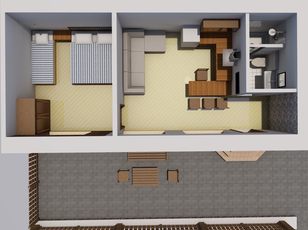 Apartments Hradny Mur Бойнице Экстерьер фото